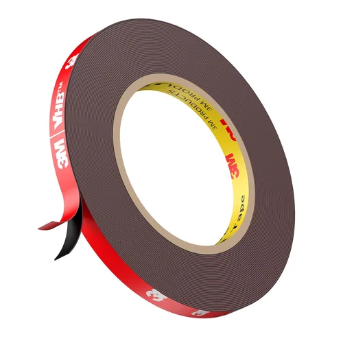Vista 8 de Cinta de doble cara resistente, adhesivo súper fuerte, 16.4 pies x 0.94 pulgadas, 1 paquete Outdoor Waterproof, Stick Foam Mounting Tape for Walls