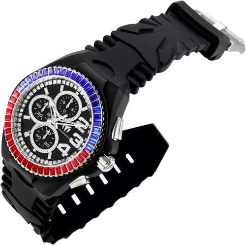 Vista 2 de TechnoMarine Cruise Star TM-121186 Reloj de cuarzo para hombre, Negro