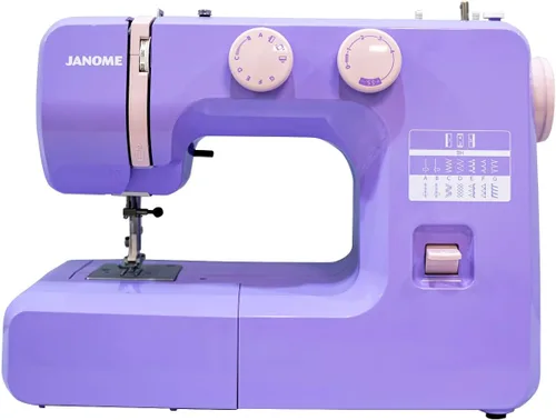 Vista 15 de Janome Blue Couture - Máquina de coser fácil de usar con estructura metálica interior, diagrama de bobina, videos tutoriales, ¡hecha pensando