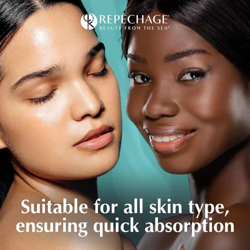 Vista 7 de Repechage C Serum - Suero facial de algas marinas, hidratación diaria antioxidante y rica en vitaminas para todo tipo de piel, textura ligera
