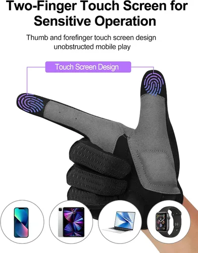 Vista 4 de INBIKE Guantes de ciclismo para bicicleta de carretera, guantes acolchados de gel con memoria para hombres y mujeres, guantes de ciclismo