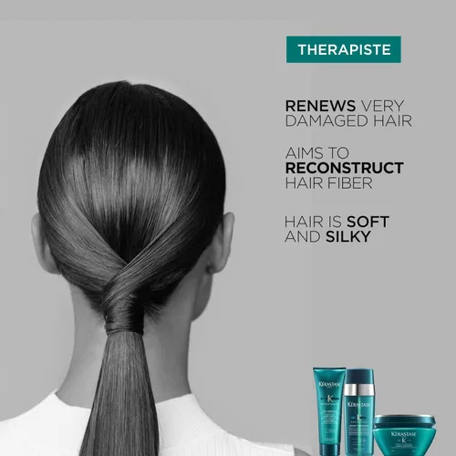 Vista 4 de Kerastase Mascarilla capilar resistente que fortalece y 6.8 fl oz dañada