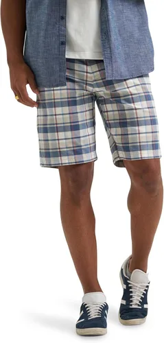 Vista 7 de Lee Pantalón corto de frente plana Extreme Motion para hombre Big & Tall Academia Chambray
