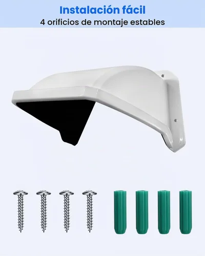 Vista 7 de Cámara de seguridad universal Sun Rain Cover Shield para cámara CCTV al