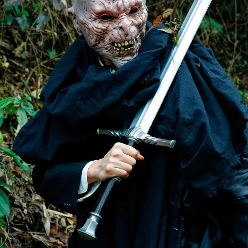 Vista 3 de MILERUN PU Medieval Juguete Espada Caballero Guerrero Accesorios De Disfraz Espada Arma Accesorios Halloween Juego De Rol LARP