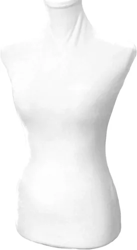 Vista 8 de Navadeal maniquí de terciopelo, silueta de la parte superior para exhibir prendas.