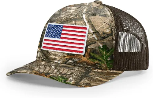 Vista 213 de Joe's USA Richardson 112 - Gorras de camionero con parche gráfico personalizado - Gorras estructuradas de cinco y seis paneles Richardson Premium