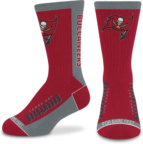 Vista 34 de For Bare Feet NFL - Calcetines unisex para niños de la NFL Mvp Crew