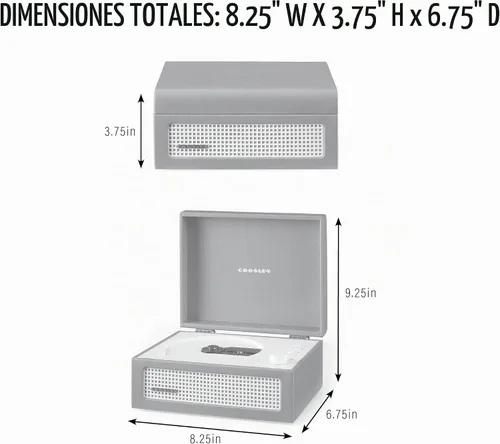 Vista 16 de Crosley CR3517A-AM Voyager Reproductor de Cd, Amythest