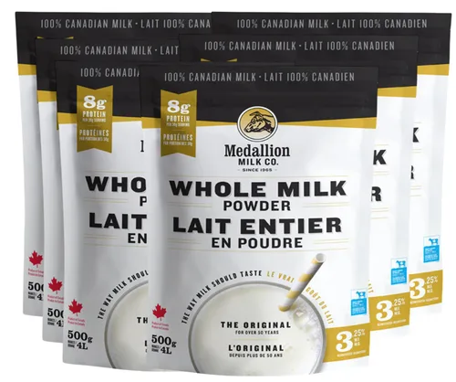 Vista 11 de Medallion Marca de leche entera en polvo 17.64 oz (1 bolsa)