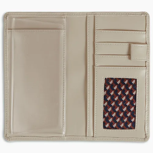 Vista 30 de Sanlykate Funda de libro de cheques de cuero para hombres y mujeres, estuche de libro de cheques con bloqueo RFID con tarjetero y divisor gratuito
