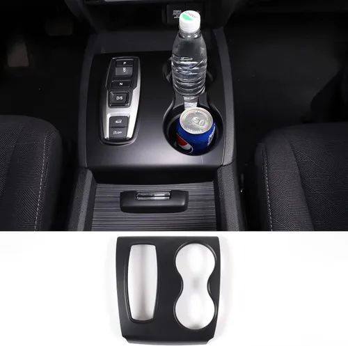 Vista 12 de Cubierta del panel de cambio para Honda Pilot 2016-2022 Ridgeline 2020-2023 Passport 2019-2023, protector antiarañazos para el marco del portavasos