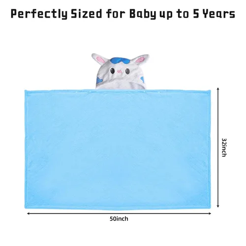 Vista 2 de Toalla de Baño para Niños Pequeños Toallas de Baño para Niños Toallas de Bebé con Capucha Toallas para Niños Pequeños para Niño Niña 0-5 Años