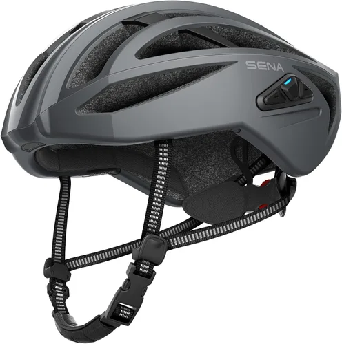 Vista 13 de Casco de Ciclismo en Carretera Sena R2 / R2 EVO / (Alexa Incorporada) solo R2X, Comunicaciones Inteligentes Bluetooth y de Intercomunicador de Malla