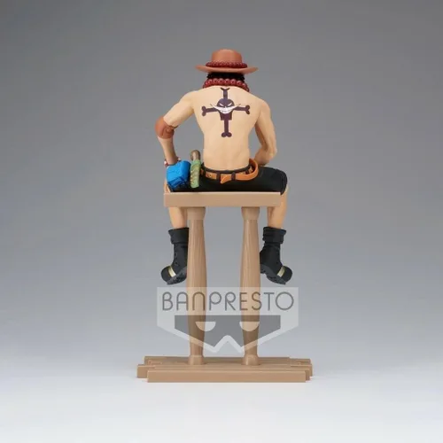 Vista 2 de BanPresto - Estatua de una pieza Grandline Journey-Portgas.D.Ace