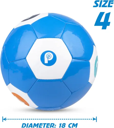 Vista 3 de Picador Size 4 Soccer Ball - Kids Aged 4-6 6-8 8-12 Outdoors Sports Training Ball Recreation Playing Ball Teens Girls Boys Children Youth Back to