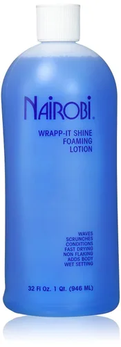 Vista 2 de Crema espumante Nairobi Wrapp-It Shine, 8 onzas