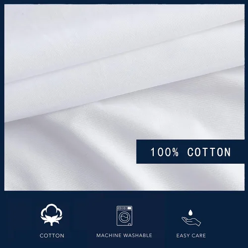 Vista 4 de Nautica - Juego de sábanas tamaño completo, ropa de cama de percal de algodón, fresca y elegante, juego de ropa de cama