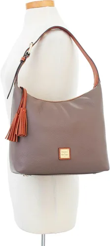 Vista 4 de Dooney & Bourke Bolso de hombro Paige Sac de grano guijarro