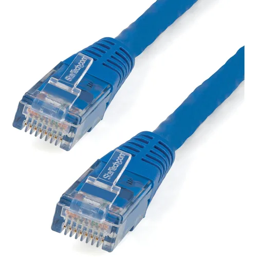 Vista 14 de StarTech. com Cable Ethernet CAT6 de 1 pie – Cable Ethernet CAT 6 Gigabit negro -650MHz 100W PoE++ RJ45 UTP moldeado Categoría 6 Network/Patch Cord