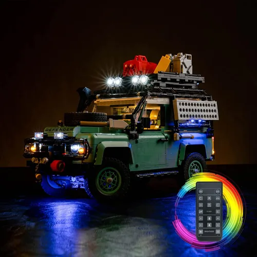 Vista 8 de Kit de luces mejorado compatible con el modelo de auto Lego Technic Ford GT 2022 42154, decoración de luces compatible con 42154 (modelo no incluido)