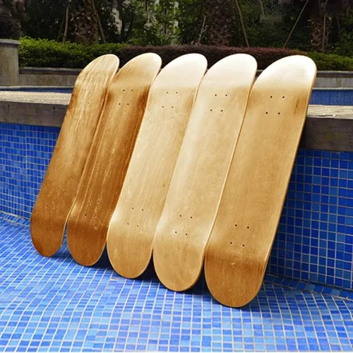 Vista 4 de Tablas de Skateboard de Maple LOSENKA, Tablas de Skateboard de Cola Doble, Tablas de Skateboard Ligeras, Cinta Adhesiva de Agarre Gratuita