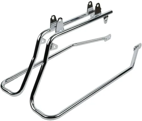 Vista 6 de TCT-MOTORPARTS Juego de soportes de conversión para bolsa de sillín resistente para Harley Softail modelos 1984-2017 Fatboy FLSTF EFI FLSTFI Bad Boy