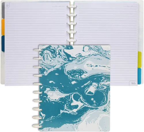 Vista 79 de Talia - Cuadernos de notas con tapas, planificador, personalizables, (Rosa de los 90, Junior (5.5 pulgadas x 8.5 pulgadas))