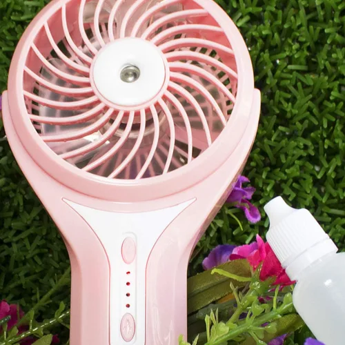 Vista 5 de Tropic - Humidificador de pulverización portátil de mano personal con batería recargable para viajes, niños, adolescentes, camping, festival,