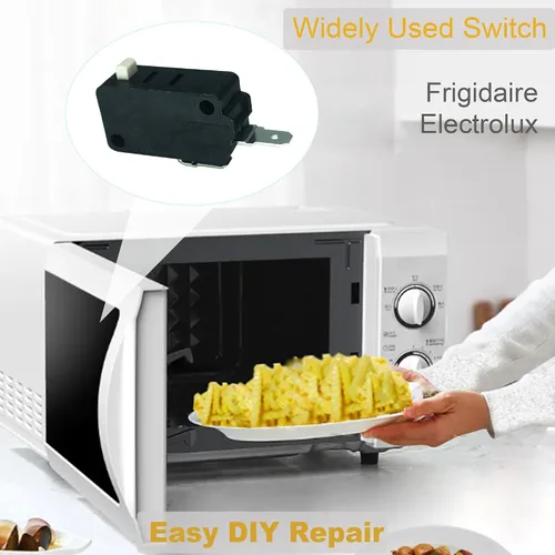 Vista 5 de LONYE 5304509460 Interruptor de puerta de microondas de repuesto para microondas Frigidaire Electrolux 5304464099 AP6230615 PS12071303 (paquete de 2)