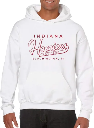 Vista 4 de UGP Campus Apparel NCAA Road Trip Script, sudadera con capucha de color del equipo, universidad, universidad