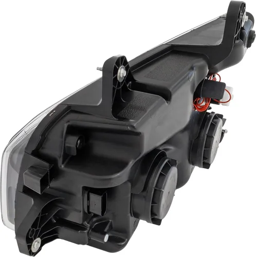 Vista 2 de Garage-Pro Bombillas LED para faros delanteros del lado del pasajero para Kenworth T880 2014-2022, carcasa negra, faros LED que reemplazan a #
