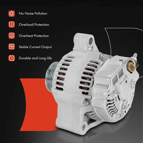 Vista 6 de A-Premium Alternador compatible con Toyota Supra 1993 1994 1995 1996 1997 1998, 3.0L, 12V 90A polea de 6 ranuras en sentido horario, repuesto #