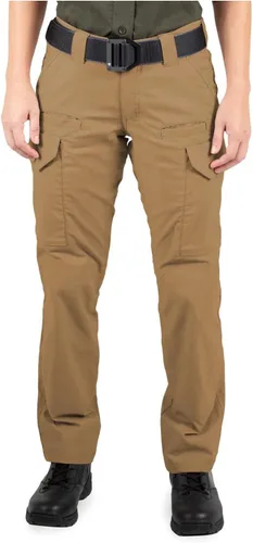 Vista 11 de First Tactical V2 - Pantalón táctico para mujer Tela micro Ripstop con escudo de teflón repelente a las manchas Negro