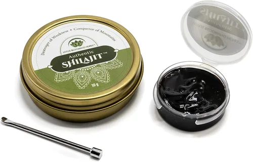 Vista 3 de Auténtico shilajit – Genuine shilajit del Himalaya en él, puro y natural de la forma más potente Resina. 10 gramos (1 – Suministro de 2 mes)
