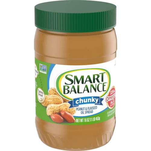 Vista 7 de Smart Balance Rich Roast - Mantequilla de maní gruesa natural (paquete de 2) tarros de 16 onzas