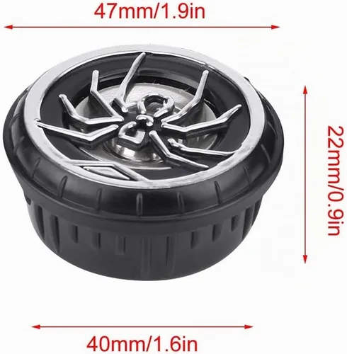 Vista 9 de Meiyya Compras Spree - Altavoz de audio para coche, altavoz de audio de araña, tweeter, altavoz de audio para coche, fácil de usar, altavoz de audio