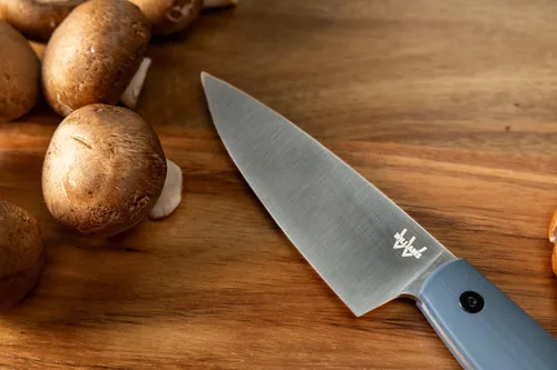 Vista 4 de Williams Knife Co. - Cuchillo pequeño Hoja de acero Elmax de 5 pulgadas Herramienta culinaria versátil
