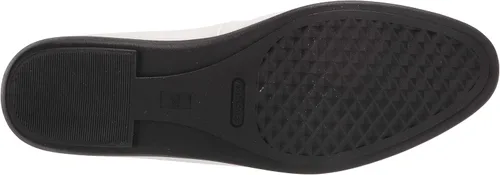 Vista 4 de Aerosoles Brielle - Zapatos planos de ballet para mujer, Blanco