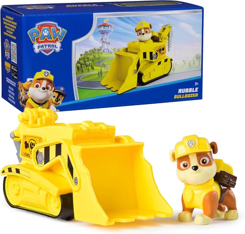 Vista 13 de Paw Patrol, Chase’s Patrol Cruiser, Toy Car with Collectible Action Figure