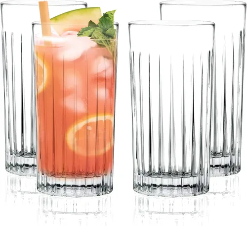 Vista 10 de Barski Copas de flauta de tostado, champán, flautas, juego de 6 copas de cristal de flauta, flautas de brindis de boda, diseñadas, 7 onzas