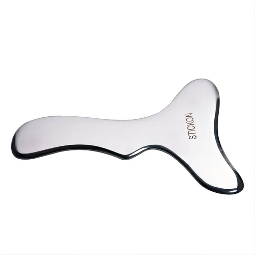 Vista 14 de STICKON Juego de herramientas de masaje de raspado Gua Sha de acero inoxidable, herramientas IASTM, gran herramienta de movilización de tejidos