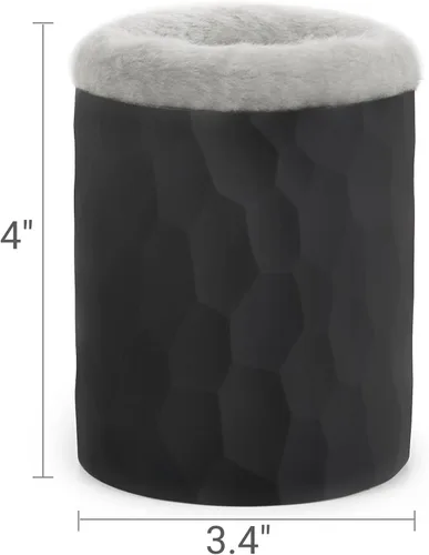 Vista 7 de Mkono Soporte para anteojos con forro de felpa, funda protectora para lentes, soporte antiarañazos, organizador de almacenamiento para anteojos