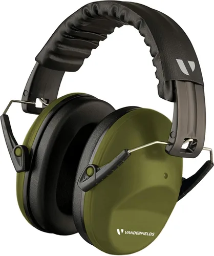 Vista 18 de Vanderfields Auriculares de Protección Auditiva - 26dB - Protección Auditiva para Tiro de Rango - Orejeras con Cancelación de Ruido para Adultos