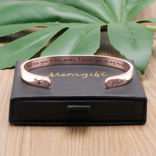 Vista 6 de Regalo de joyería para mujeres en memoria de joyas, condolencias recordando la pérdida de uno que amas