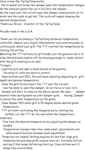 Vista 4 de Regulador de temperatura de parrilla acoplable (TTT-03 CF5), plateado