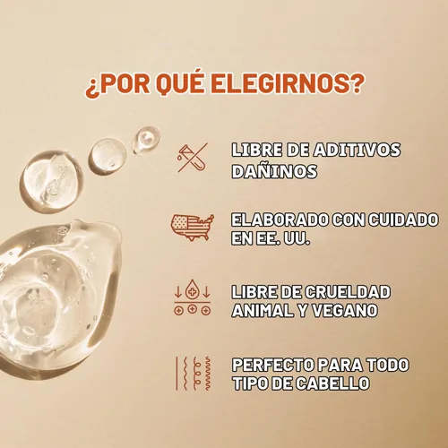 Vista 9 de Champú de terapia de pérdida de cabello el mejor champú para cabello saludable ingredientes nutritivos que alimentan e hidratan el cabello