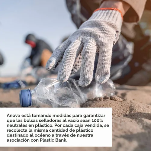 Vista 5 de Anova Culinary Bolsas para selladora al vacío de precisión (precortadas), transparentes