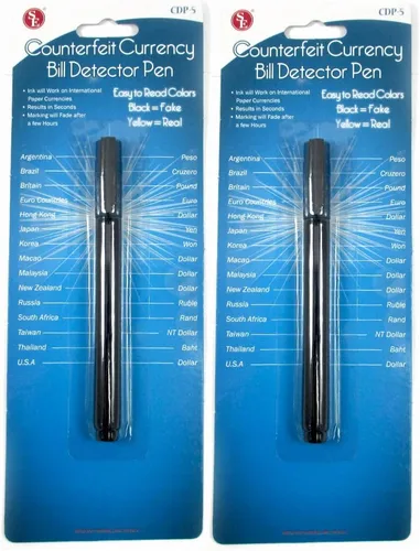 Vista 4 de Pluma marcadora de billetes para detectar dinero falso