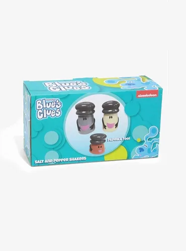 Vista 3 de BoxLunch Blue Clues Mr. Salt, Mrs. Pepper & Paprika Shaker Set - BoxLunch Exclusive MULTI NONE